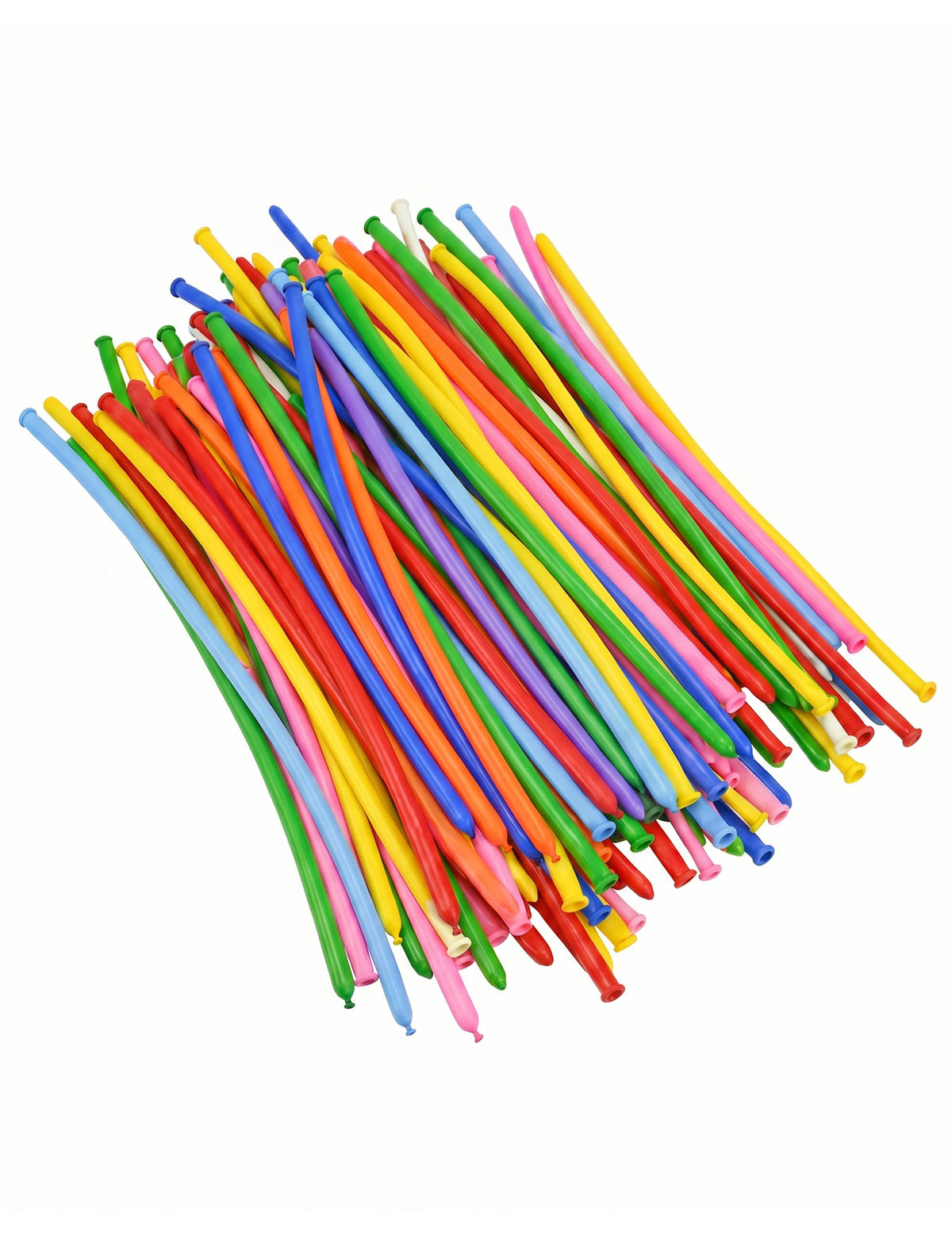 100 modelleerballonnen in verschillende kleuren