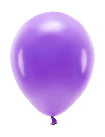Ballons en latex pastel pour fête violet
