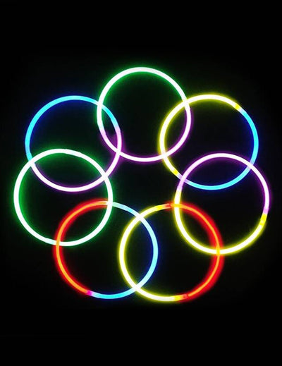 100 Bracelets phosphorescents