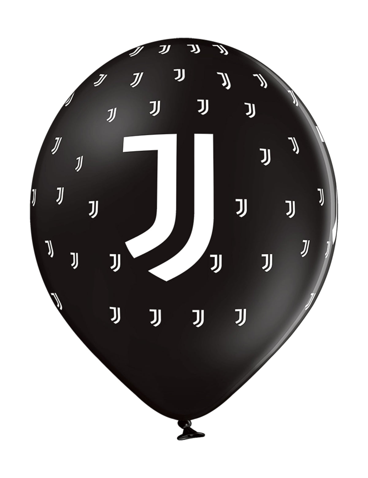 Ballon noir imprimé des ballons en latex Juventus pour fête
