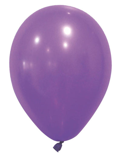12 Ballons violets