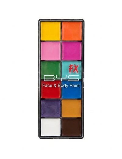 12 Fards crème multicolores