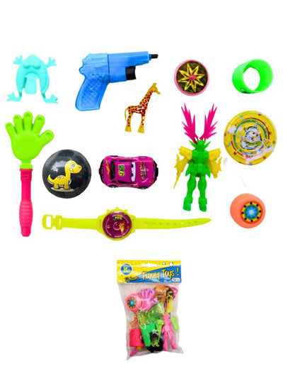 12 kermisspeeltjes assorti