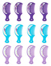 12 petits cadeaux peignes rêves de sirène colorés