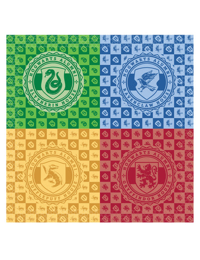 16 Serviettes en papier Harry Potter™ Maisons