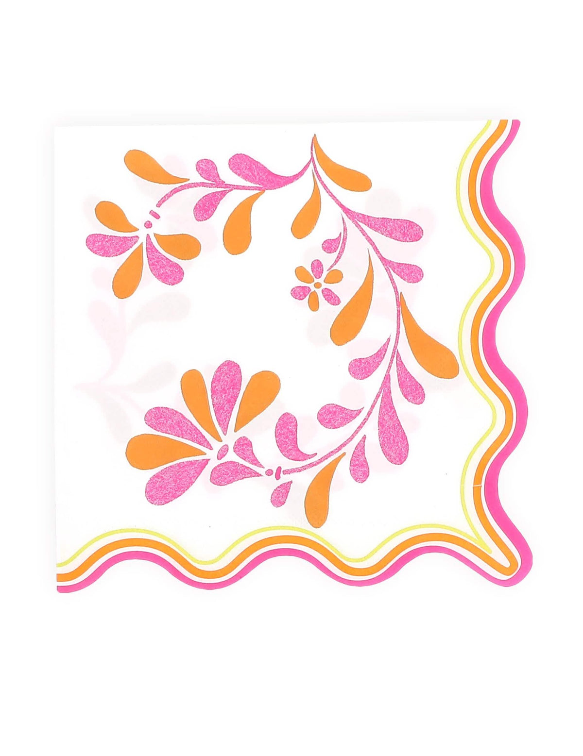 16 serviettes en papier Pink Limonade 33 x 33 cm