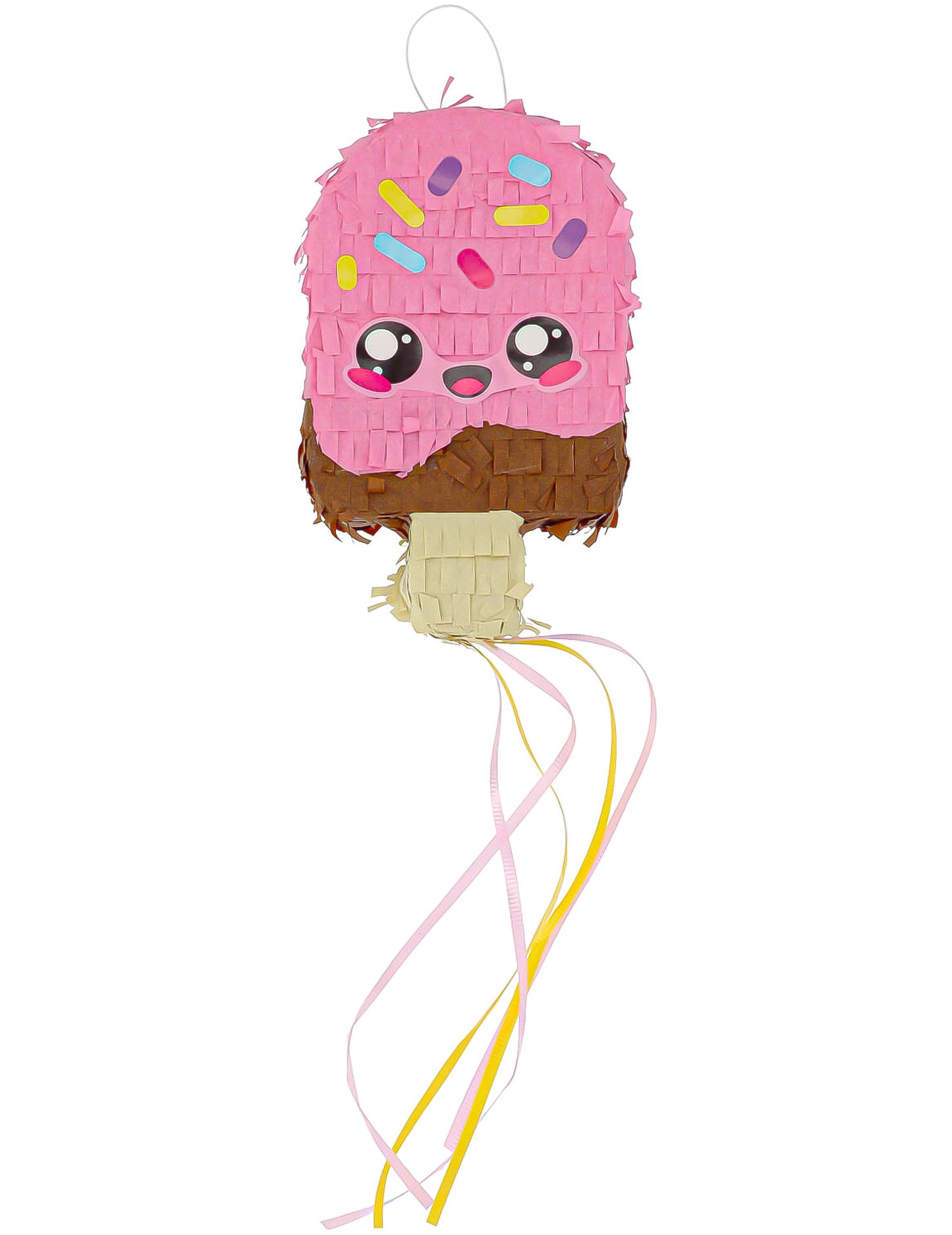 2 Mini-piñata's Kawaii Party donut & ijsje 15 cm