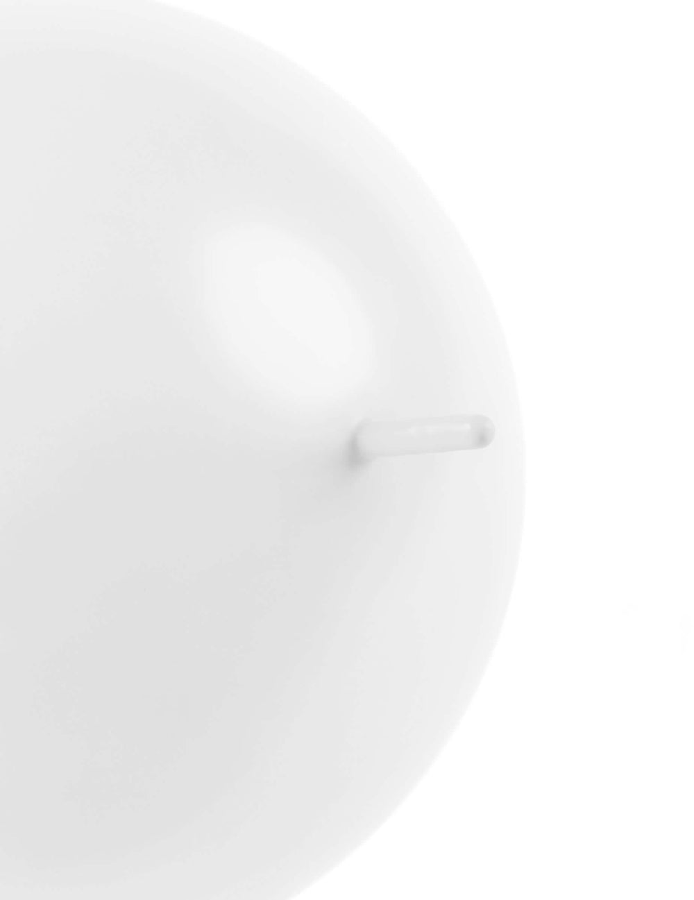 Détail de l'embout de liaison du ballons à relier blanc