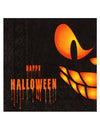 20 serviettes Ghost noires 33 x 33 cm