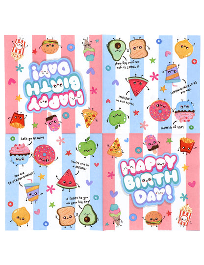 20 Serviettes Kawaï Party 33 x 33 cm