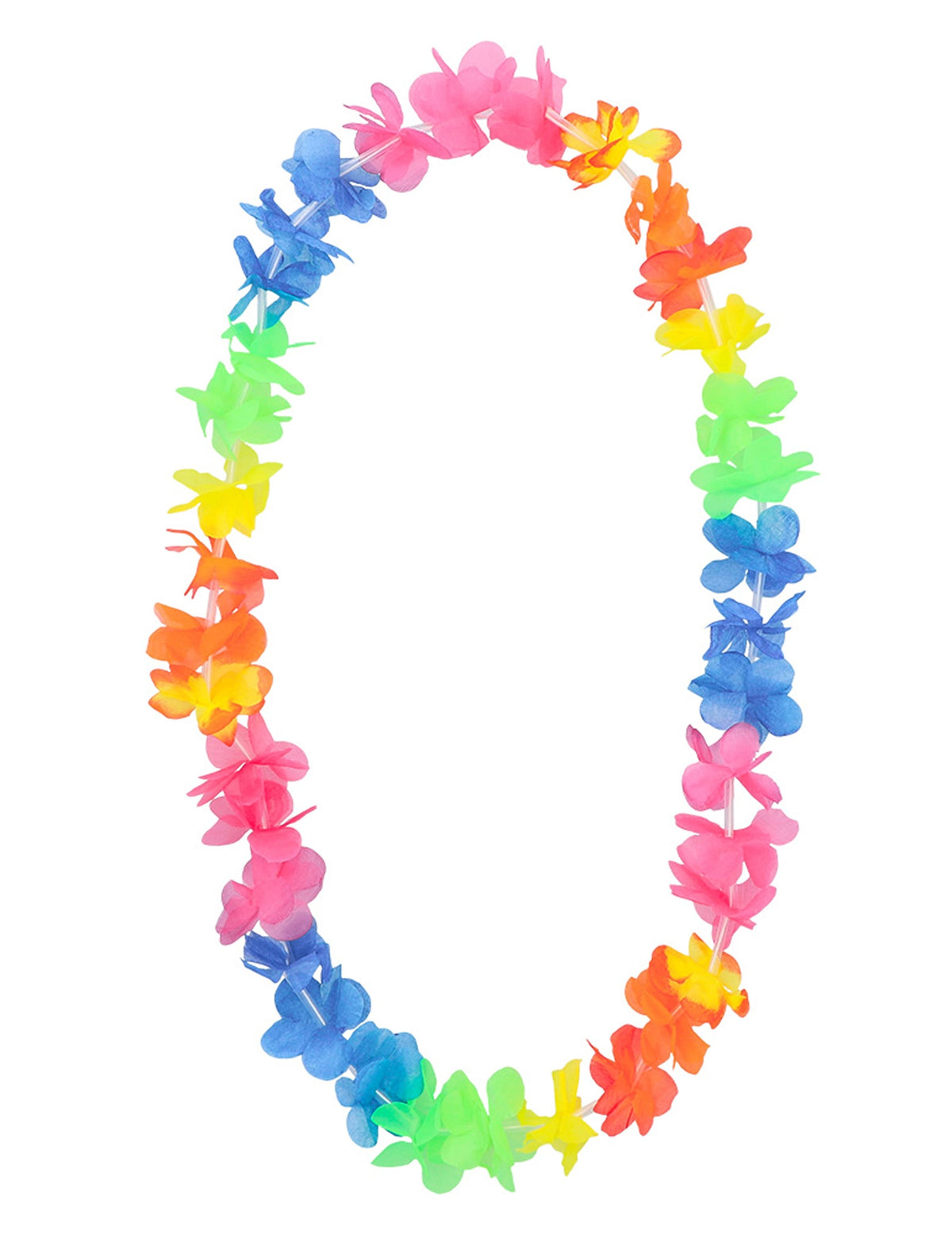 25 Colliers multicolores Hawaï