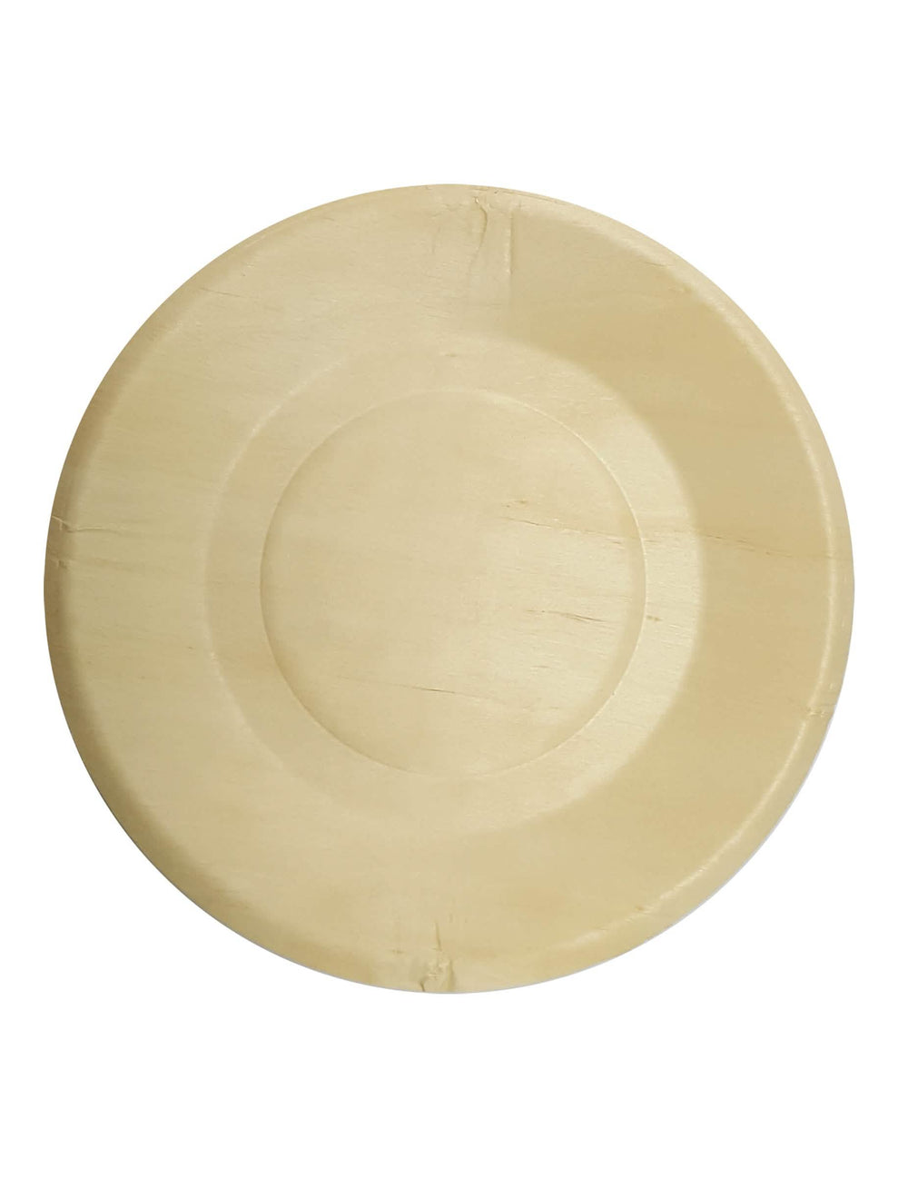 Assiettes écologiques pour fête en bois naturel