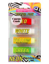 4 Sticks maquillage fluo visage et corps