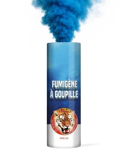 Lot 5 Fumigènes à goupille bleu 1 min