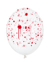 50 Ballons Taches de sang 30 cm