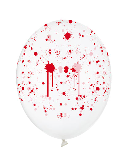 50 Ballons Taches de sang 30 cm