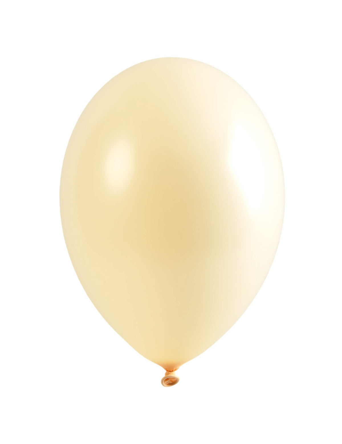 Ballons en latex pour décoration de fête ivoires