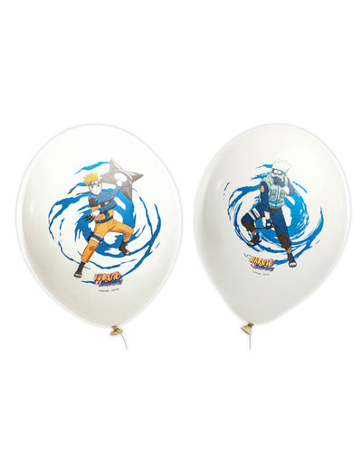 6 latex ballonnen Naruto/Kakashi Shippuden™ 27 cm