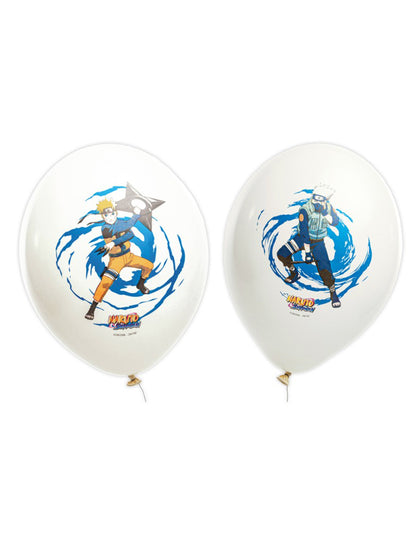 6 Ballons latex Naruto/Kakashi Shippuden™ 27cm