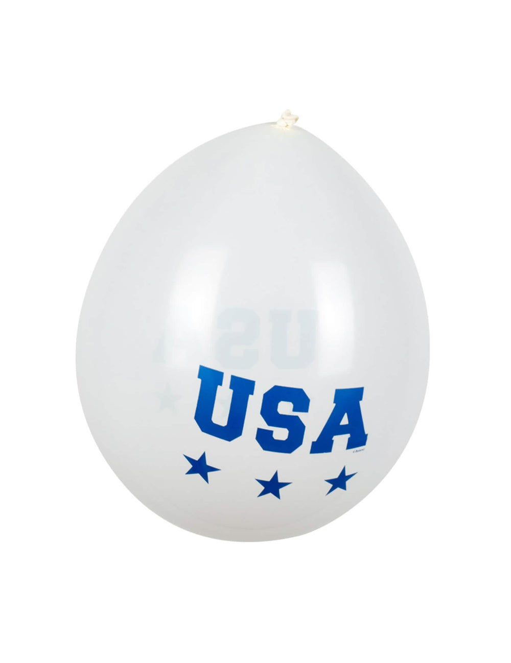 Gros plan sur le ballon blanc des 6 ballons USA