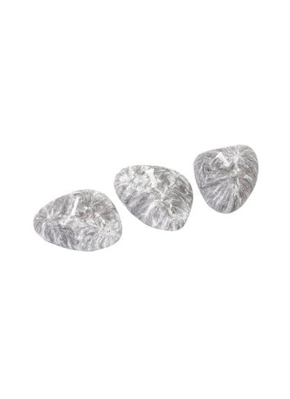 Bougies déco cailloux zen galets pour décoration gris
