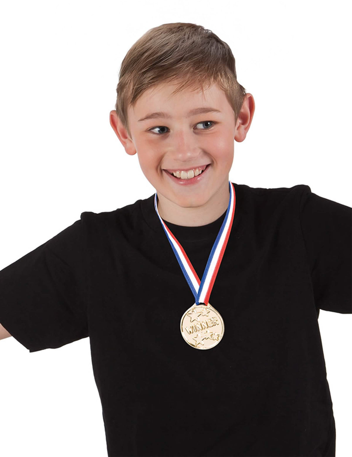 Médaille portée par un enfant de la Médaille winner