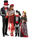 Dia de los Muertos familiekostuum