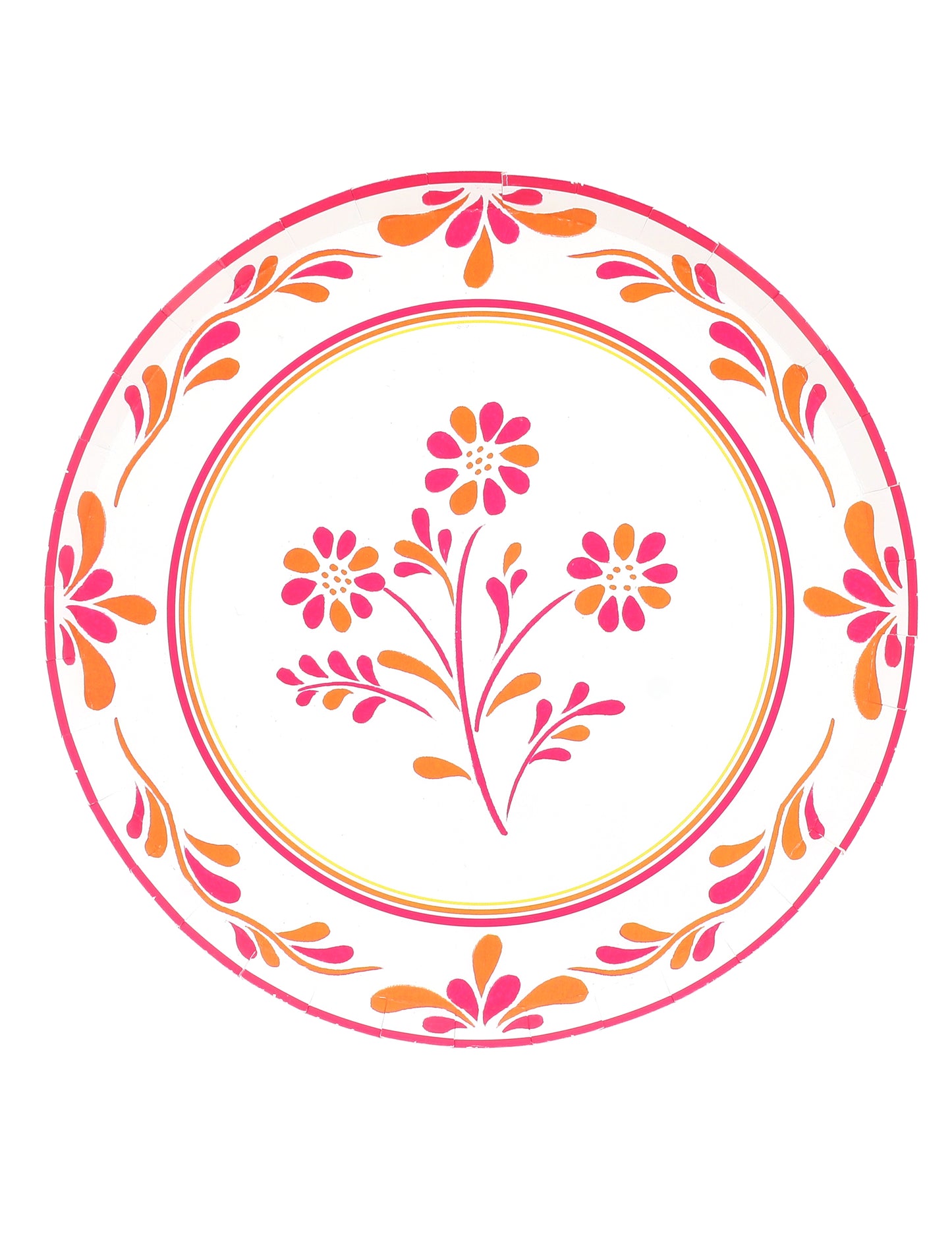 8 Assiettes en carton Pink Limonade 23 cm