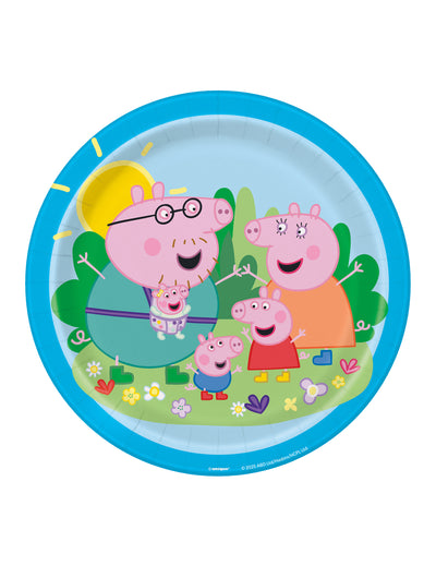 8 Assiettes Peppa Pig™ 23 cm