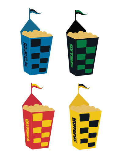 8 Boîtes à friandises Quidditch Harry Potter™
