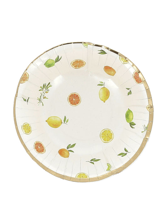 8 Bols en carton Agrume Dolce Vita13,5cm