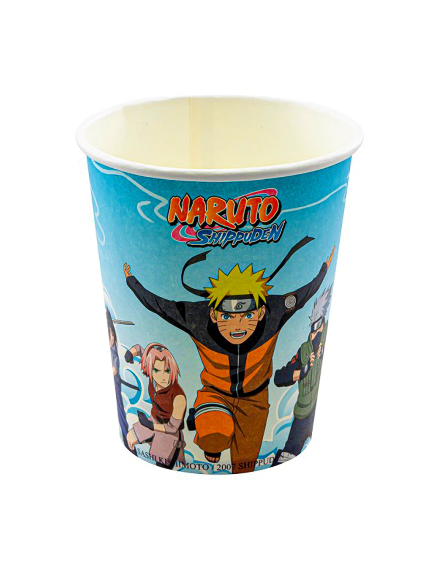 8 kartonnen bekers Naruto Shippuden™ 250 ml