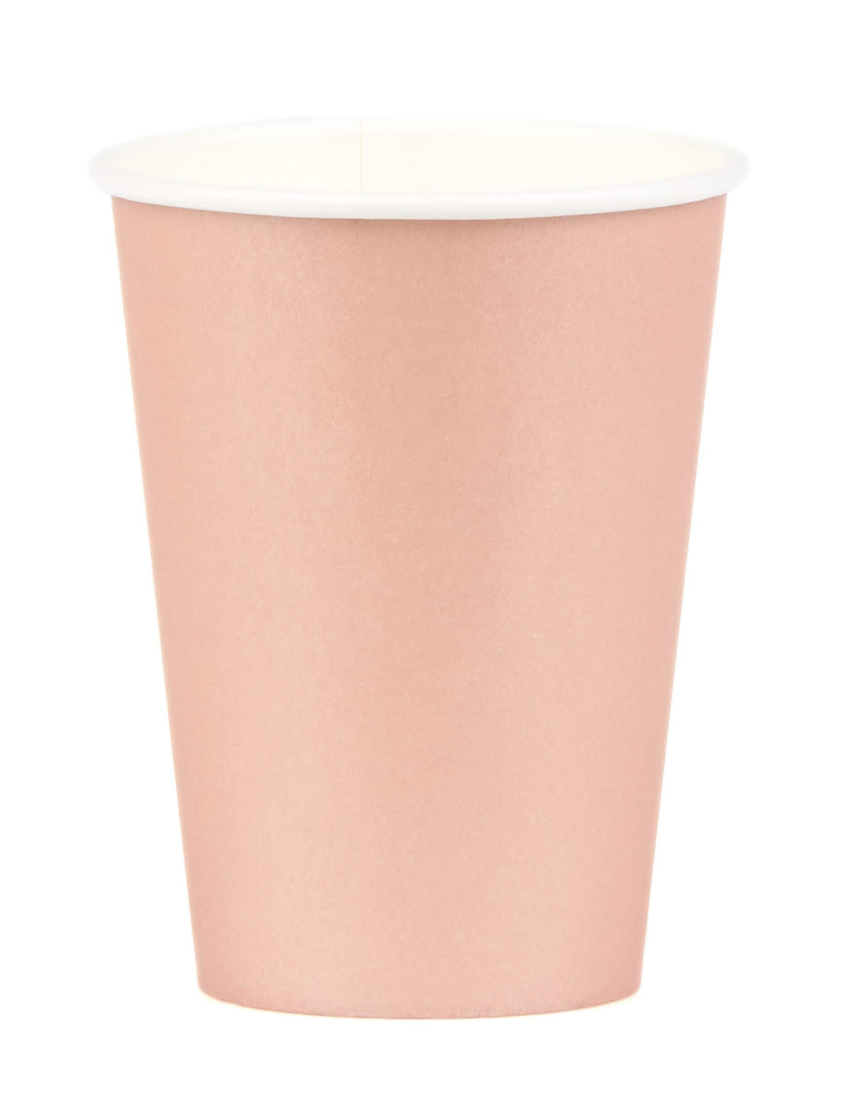 Gobelets en carton rose gold
