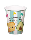 8 Gobelets Kawaï Party 250 ml