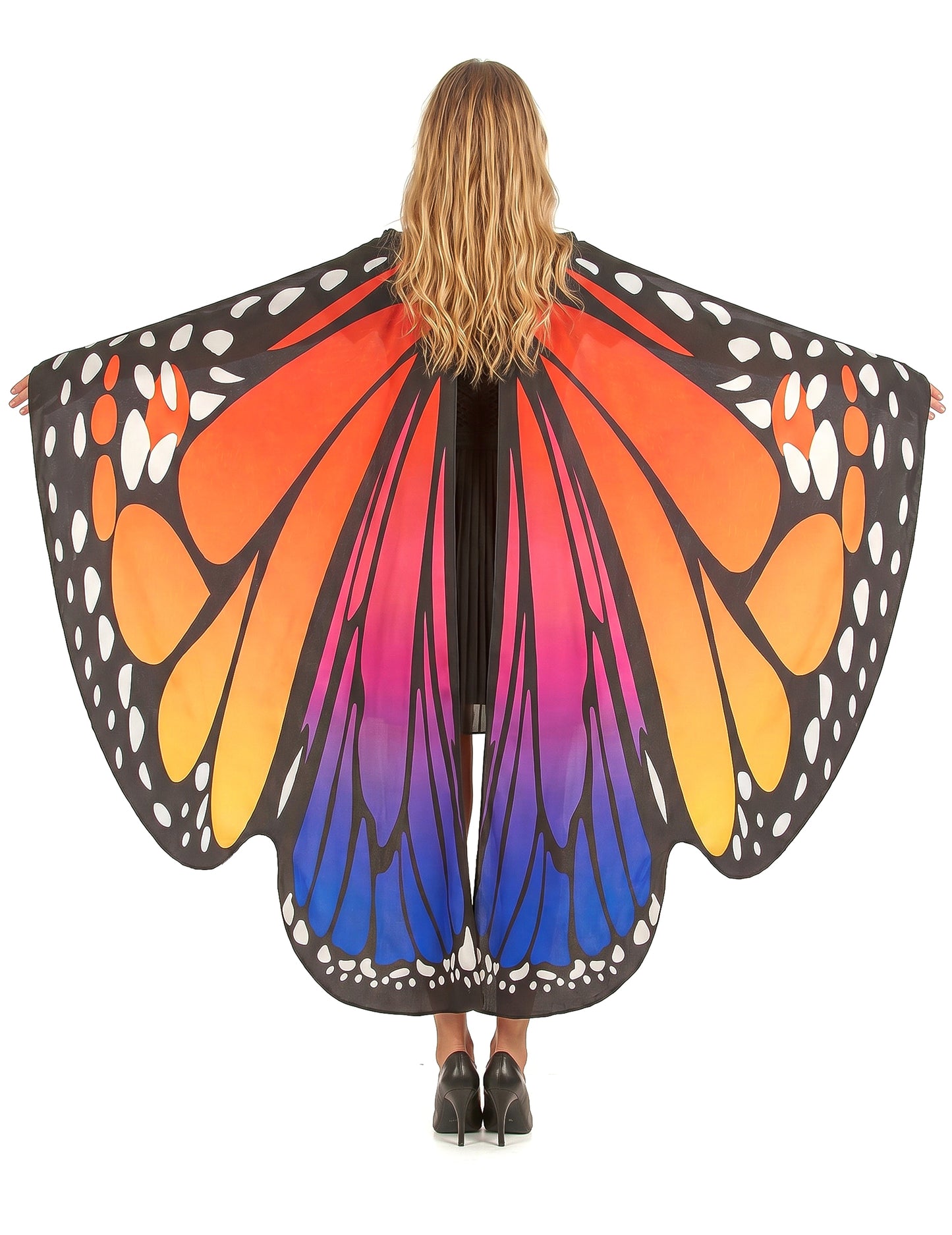 Ailes papillon multicolores adulte