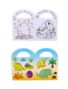 Dinosaure kleurboek met stickers