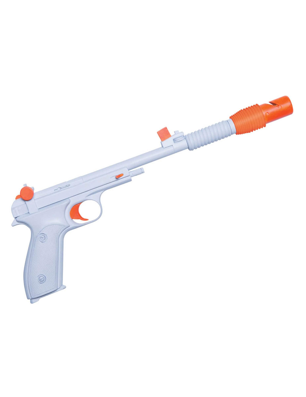 Arme factice blaster princesse Leia Star Wars pour adulte blanc et orange