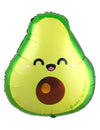 Kawaii Avocado folieballon 52 x 60 cm