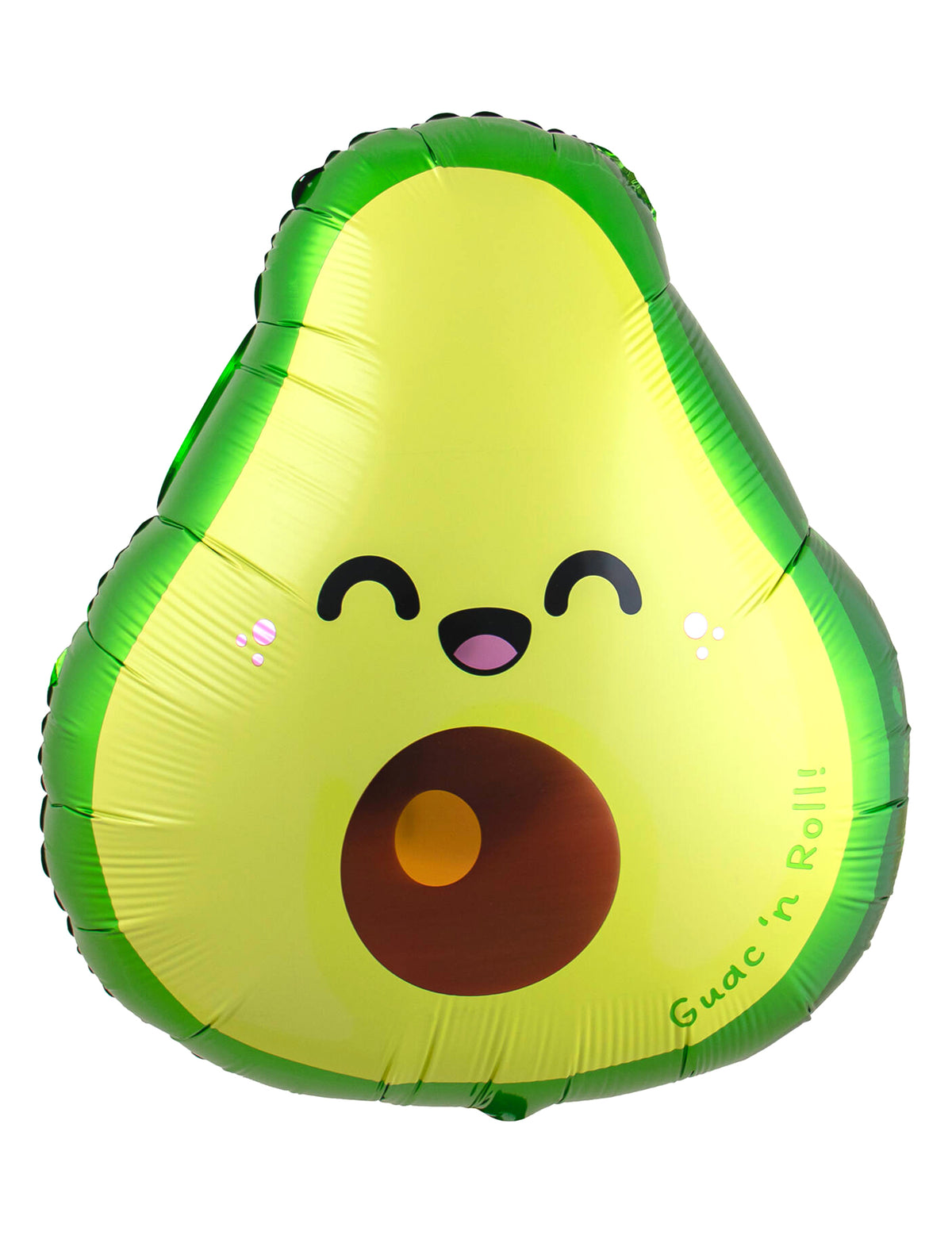 Kawaii Avocado folieballon 52 x 60 cm