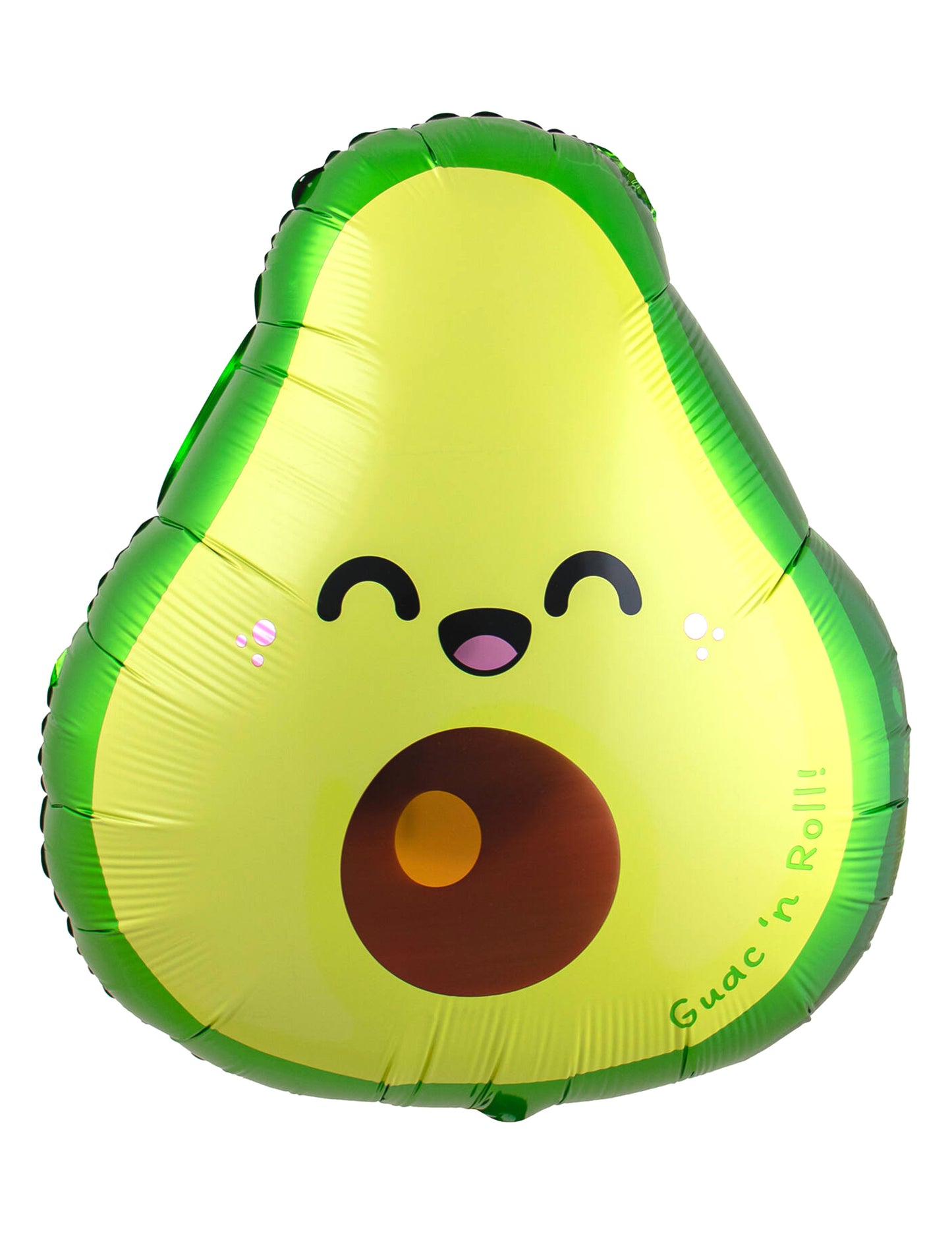 Kawaii Avocado folieballon 52 x 60 cm