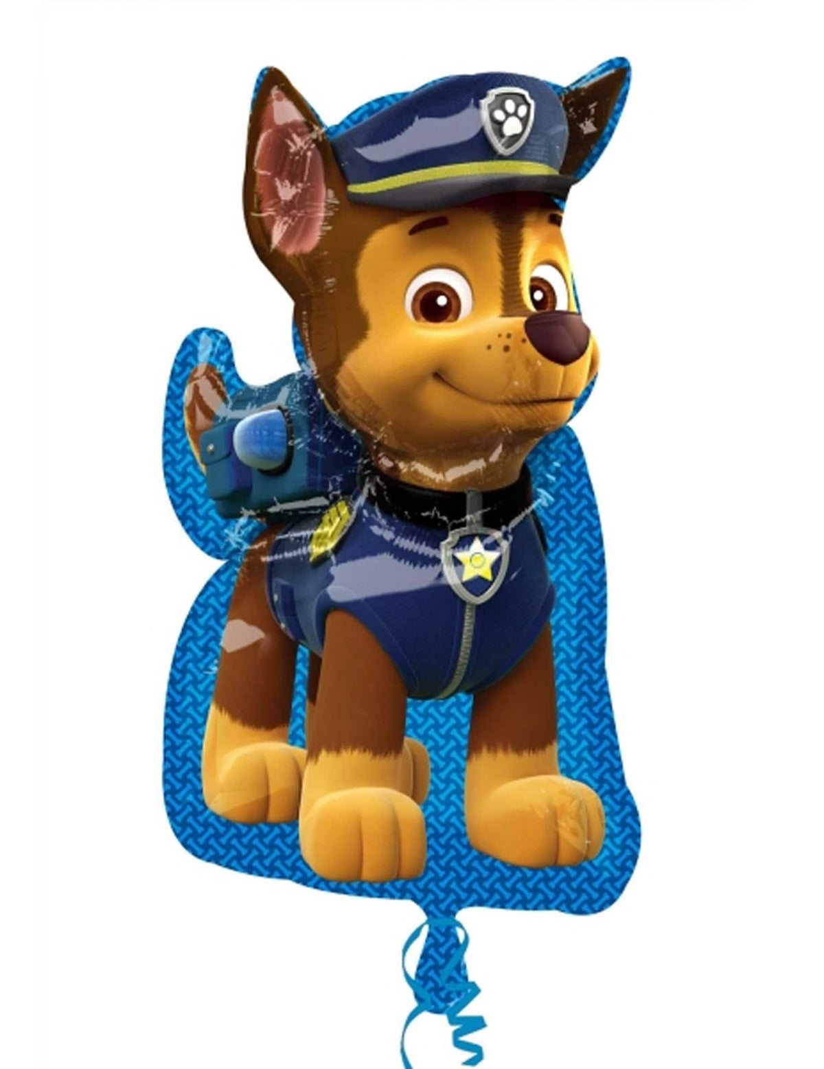 Aluminium ballon Chase Pat'Patrouille voor kinderen blauw en bruin