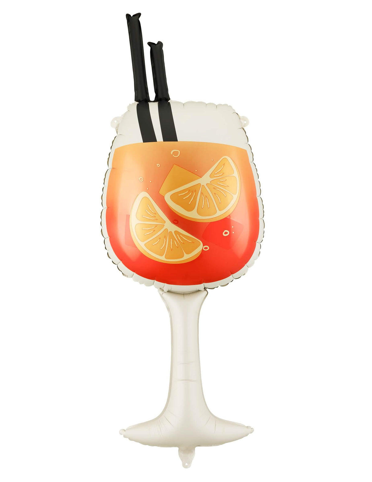 Ballon aluminium cocktail Spritz 34 x 100 cm