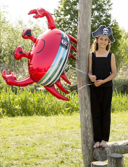 Krab folieballon 93 x 75 cm