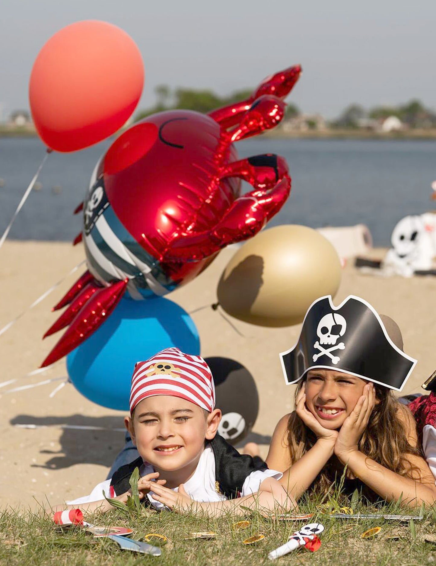 Krab folieballon 93 x 75 cm