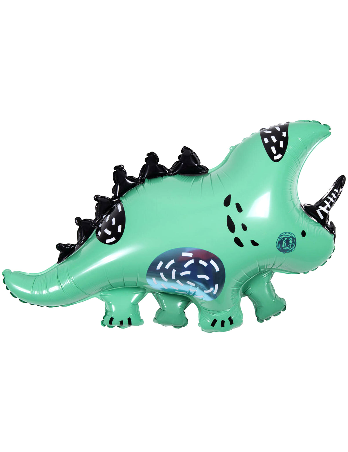 Aluminium ballon Dino 76 x 44 cm