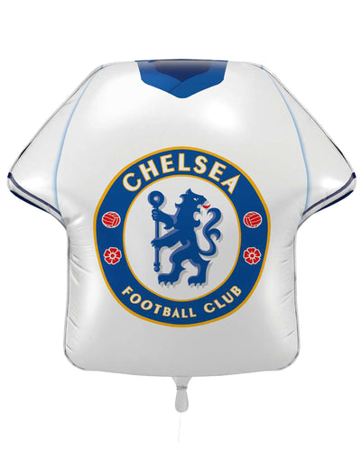 Ballon aluminium en forme de maillot Chelsea Football Club 52 x 51 cm
