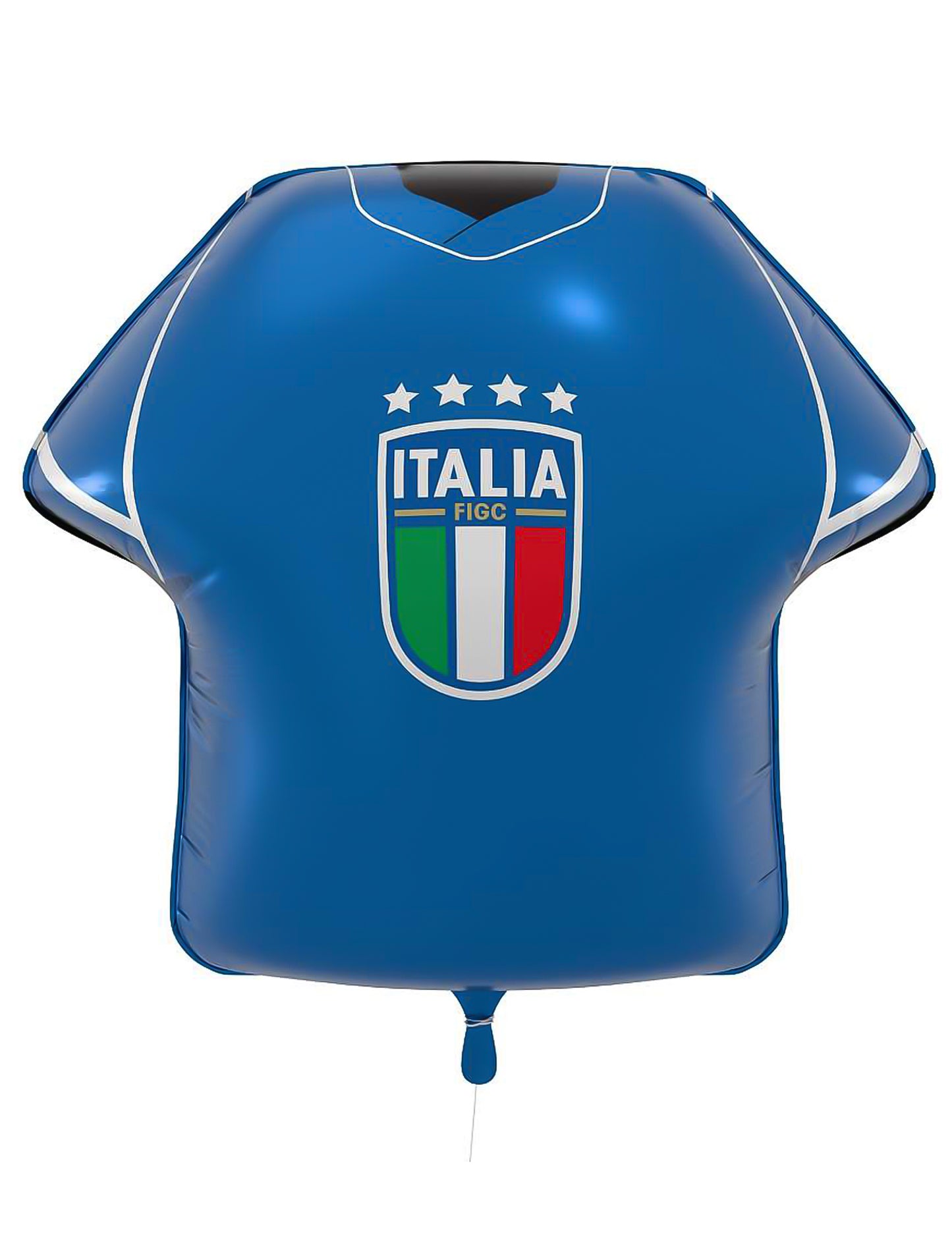 Folieballon in de vorm van een shirt van de Italiaanse voetbalbond