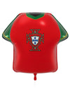 Folieballon in de vorm van een voetbalshirt Portugese voetbalbond