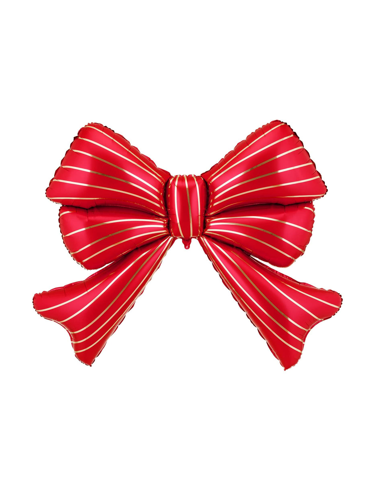 Ballon aluminium Nœud XXL rouge 139 x 111 cm