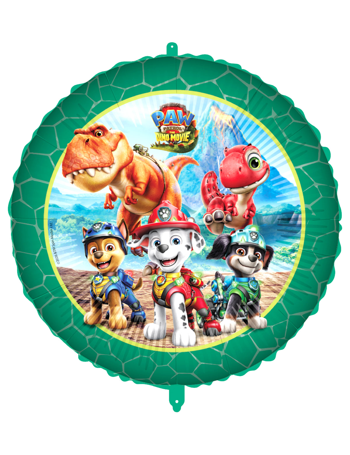 Folieballon Paw Patrol™ Dino movie 46cm